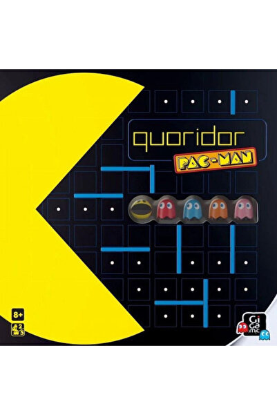 Gigamic Joc de societate Quoridor Pac-Man pentru 2-5 jucători, 8+ ani (EN) Co...