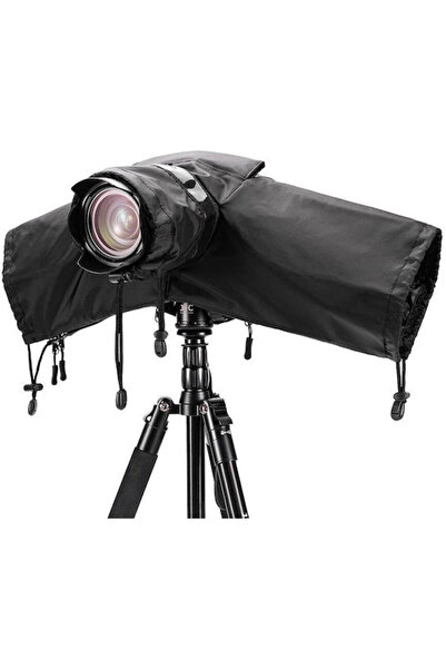 JJC Husă de ploaie Rc-sbk pentru aparat foto DSLR, neagră
