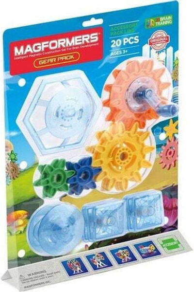 Magformers Roți magnetice de construcție pentru copii cu vârsta de 3+ ani Cod...