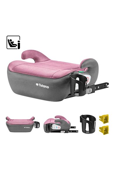 Tulano Inaltator auto copii I-Size cu isofix Avignon Cabby 30 Pink/Grey 125-1...