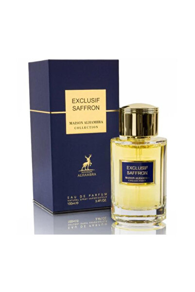 Maison Alhambra Apa de Parfum Unisex - EDP Exclusif Saffron, 100 ml