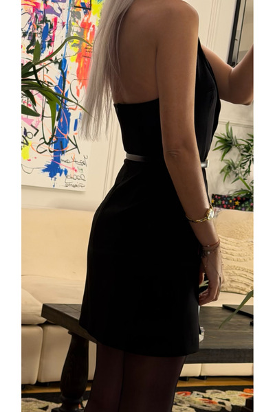 B&W Viva Halter Yaka Elbise