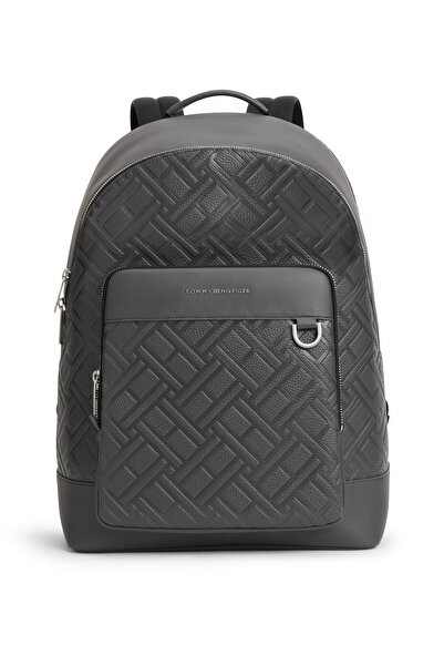 Tommy Hilfiger TH LOGOLU SIRT ÇANTASI OS PSM Dark Grey