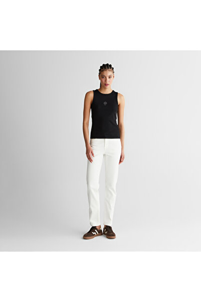 Gant Kadın Beyaz Regular Fit Jean