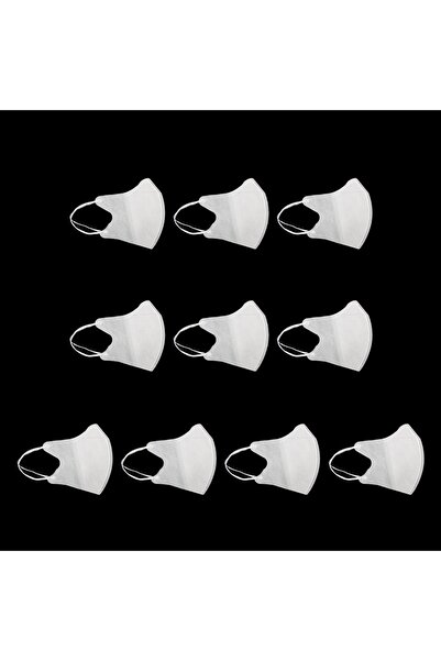 Choice13 10pcs white C Sunscreen Face Scarf Thin Ice Silk Mask Summer Cover V...