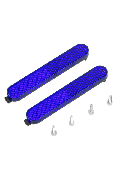 Choice5 Blue Front Rear Wheel Tyre Cover Hub Protective Shell Decoration For ...