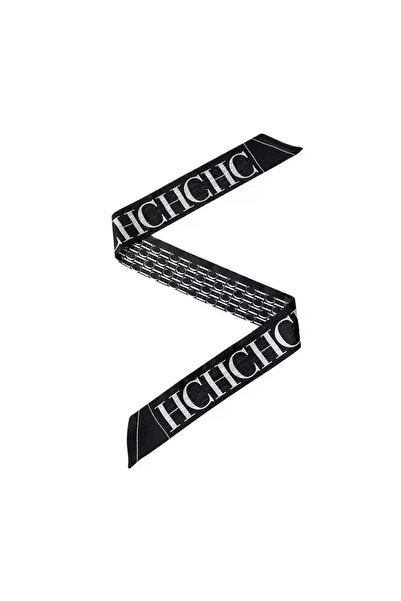 Choice BLACK CH Women's Wrist Scarf 2026 Spring New Multi functional Silk Lug...