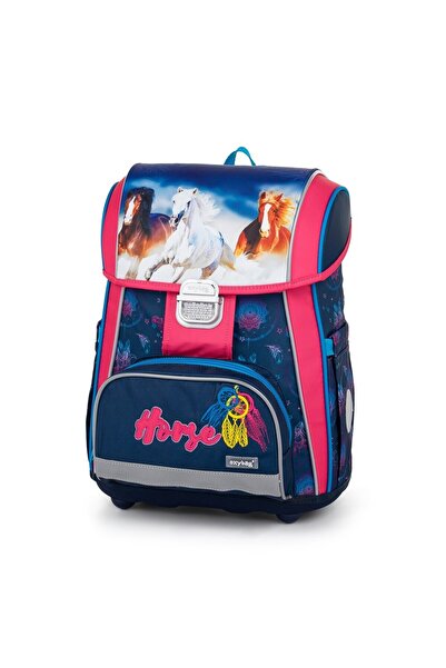 Karton PP Ghiozdan ergonomic Premium Cool Wild Horses, - Oxybag