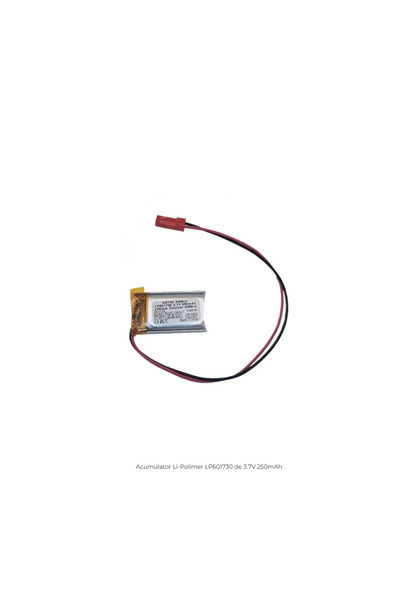 Akyga Acumulator de 3.7V 250mAh Li-Polimer LP601730