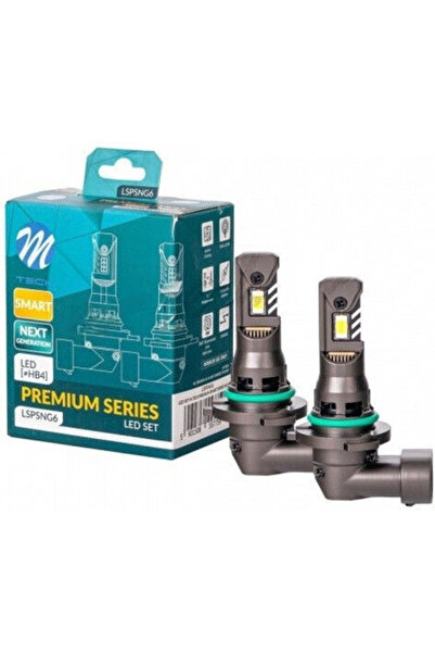 M-TECH Λάμπες Αυτοκινήτου HB4-9006 Canbus LED 6000K Ψυχρό Λευκό 12V 35W 2 τεμ...