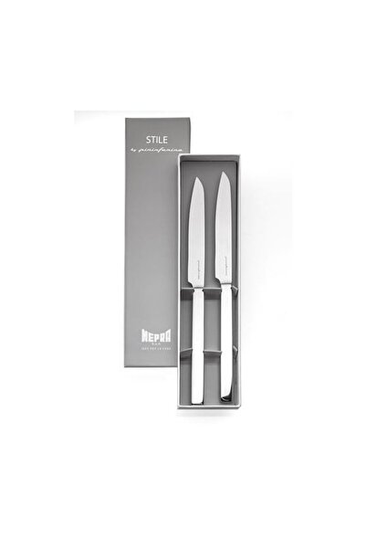 Mepra Set 2 cutite friptura Stile by Pininfarina, Argintiu