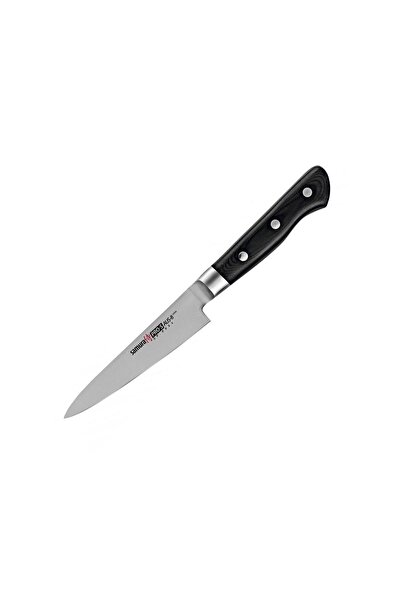 Samura Cutit universal, Samura, Otel, 11.5 cm, Negru/Argintiu