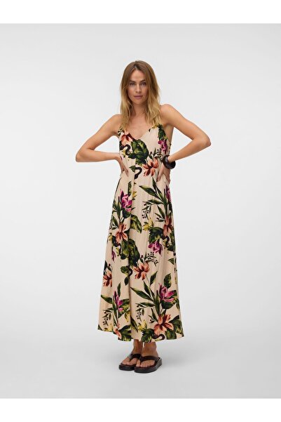 Vero Moda Kleid VMLYRA Langes Kleid