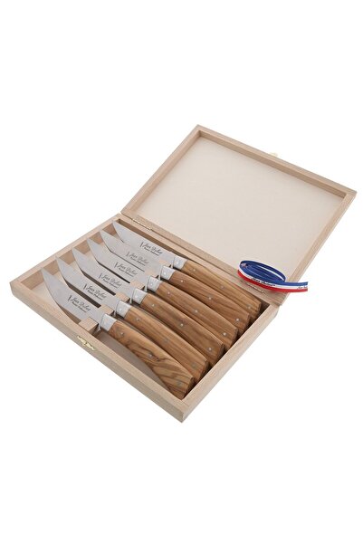 Jean Dubost Cutite de friptura in cutie - lemn de maslin/