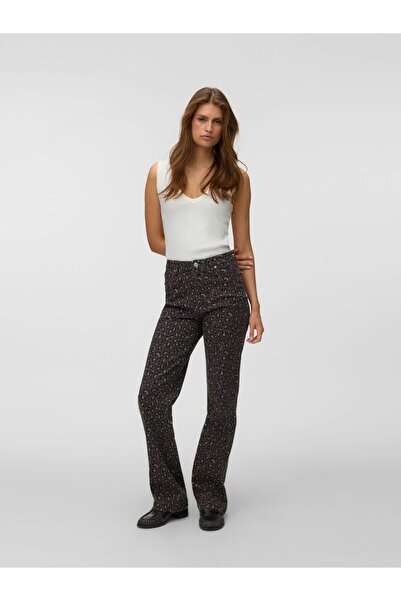 Vero Moda Weit geschnitten VMTESSA Hohe Taille Weiter Beinschnitt Jeans
