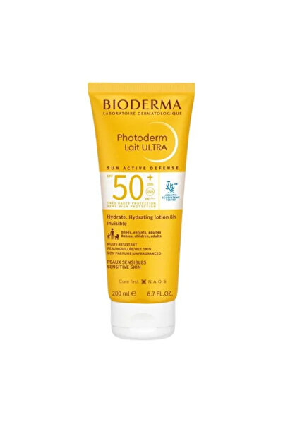 Bioderma Photoderm Lait Ultra SPF50+ Αντηλιακή Λοσιόν Υψηλής Προστασίας για Π...