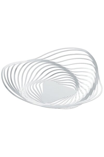 Alessi Φρουτιέρα Τριάδα ACO03 W Δ33x8εκ. Μεταλλικό Λευκό