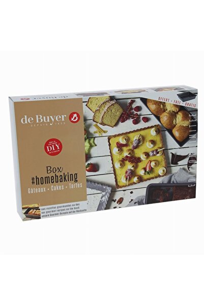 De Buyer Zestaw forme prajituri 10x47,5x30cm, ideal pentru diverse tipuri de ...