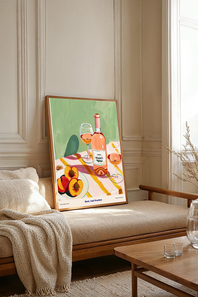 Dekorsiahome One Piece Wooden Framed Painting Tk3891