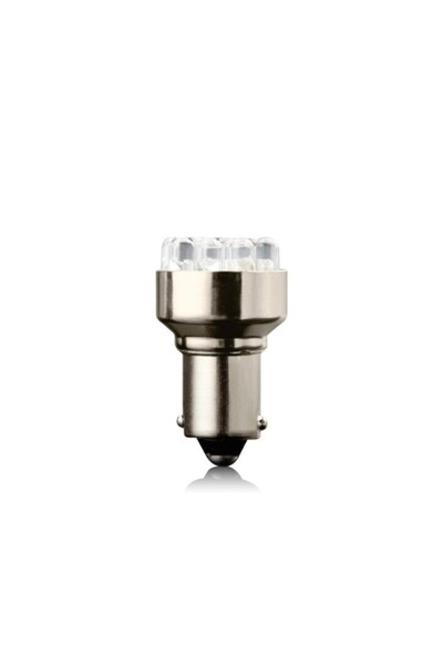 Vecta Set 2 becuri auto cu leduri 12V 5W BA15S , 8 Leduri , 5050 SMD