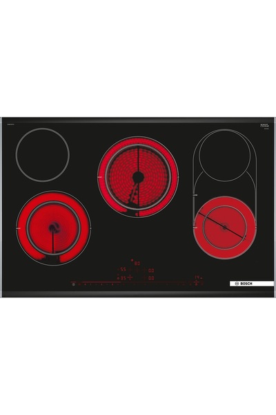 Bosch PKM875DP1D Serie 8 Elektrikli Ocak 80 cm Çerçeveli Montaj