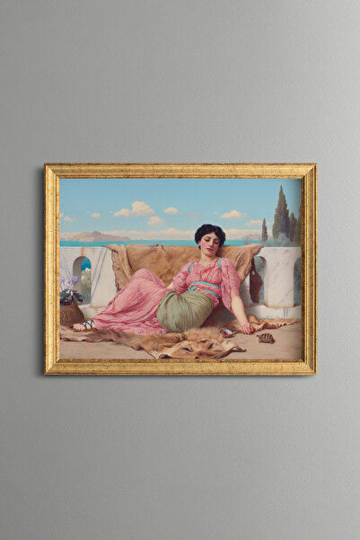 epiqart Turtle - Vintage Patterned Painting - Slim Model