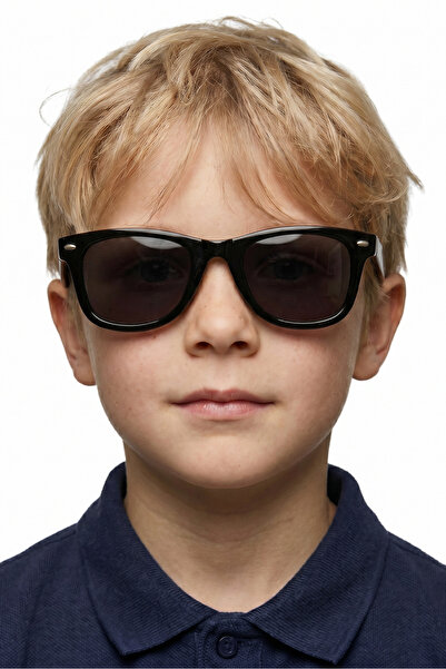 Bilge Karga Fimi Black Black Boys' Sunglasses