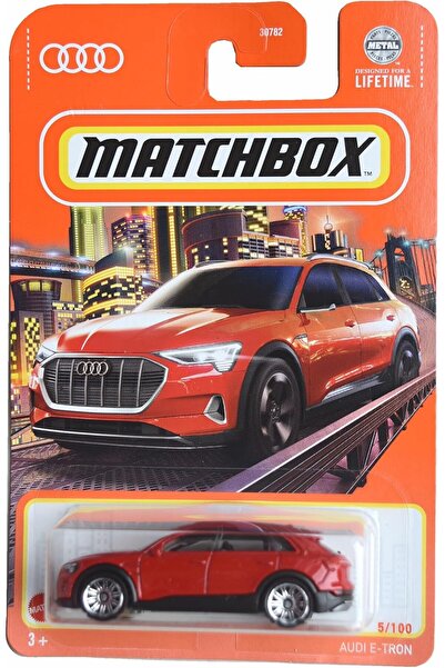 Matchbox Audi E-Tron - Red (1/64) Long Card - Hvl60