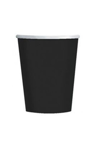 OEM Χάρτινα Ποτήρια 260ml Μαύρο Χρώμα 8 τεμάχια (M580151066)