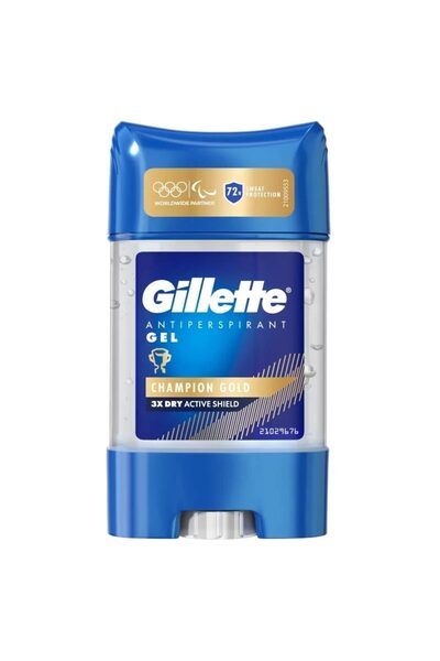 Gillette Stick antiperspirant, Gillette, Gel 70 ml Men Champion Gold