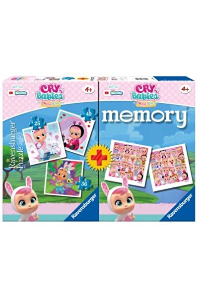 RAVENSBURGER Επιτραπέζιο Παιχνίδι με Παζλ Μνήμης Cry Babies (20620)