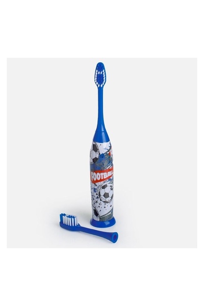 Jumbo Periuță de dinți electrică pentru copii, multicolor, cap de rezervă, cu...