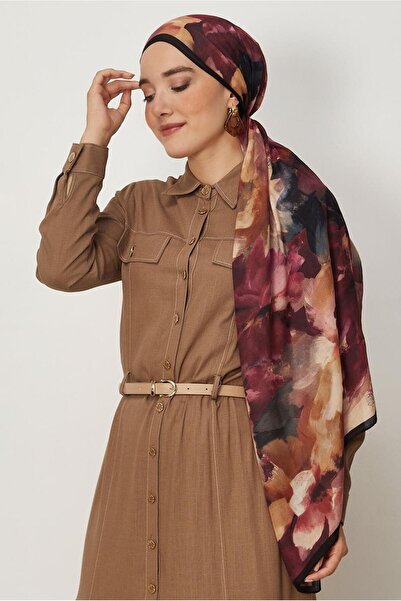 Alvina Flower-Patterned Fresh Shawl 8646