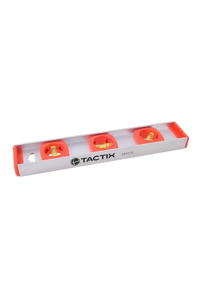 Tactix 250110 Αλφάδι Αλουμινίου με 3 μάτια 300 mm