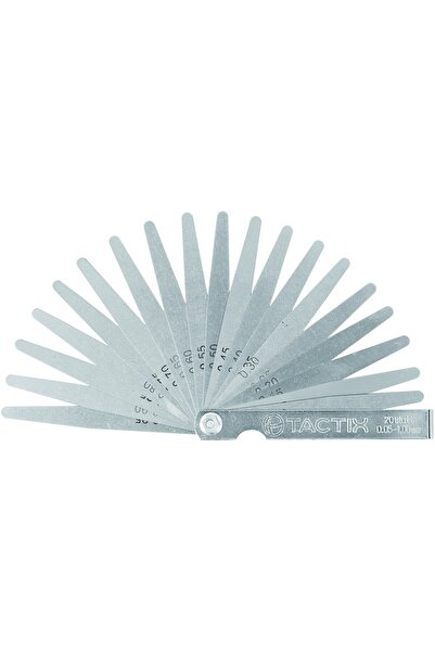 Tactix 545165 Φίλερ Βαλβίδων Με 20 λάμες 0.05-1.0 mm