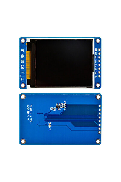 Choice وحدة عرض TFT LCD ملونة بالكامل مقاس 1.8 بوصة 128×160، ST7735S، 3.3 فول...