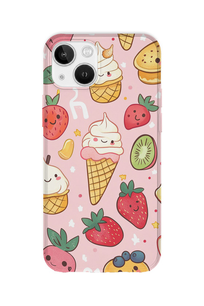 lelia iPhone 15 Plus Compatible Printed Transparent Phone Case |   Collection...