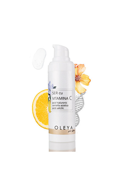 Oleya Ultimate Bright C-Booster – Ser cu Vitamina C, Acid Salicilic și Acid H...