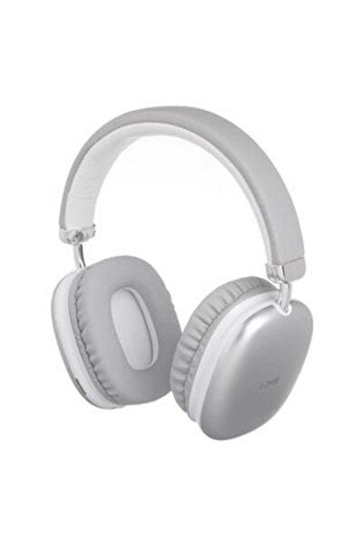 i-JMB Căști Bluetooth reglabile, argintii, cu USB