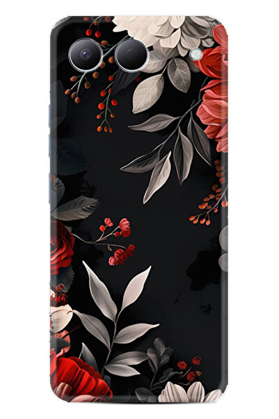 TECNO Spark 40 5G Uyumlu Kılıf Boutique Baskılı Resimli Non Flowers Pcode -001