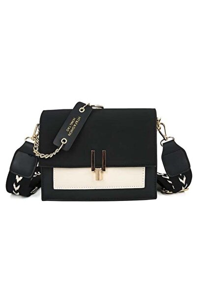 Generic Women's Contrast Color Shoulder Bag