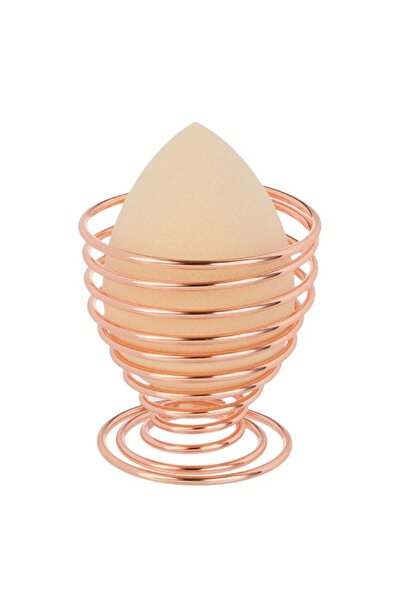 Beauty Burete de machiaj în formă de picătură, auriu, cu husă ventilată – fon...