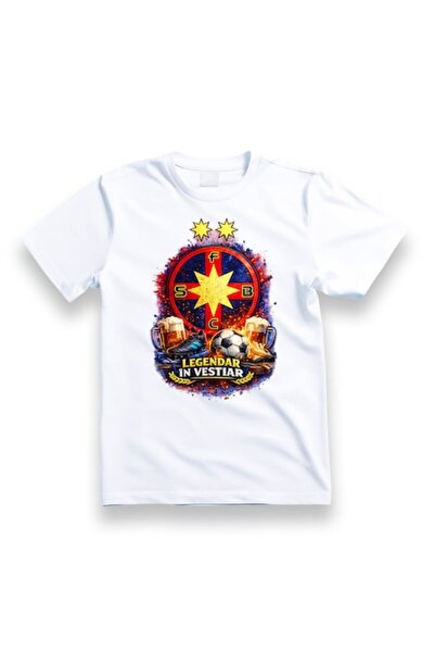 OEM Tricou personalizat 100% bumbac, cu mesajul "FCSB, legendar în vestiarul”...