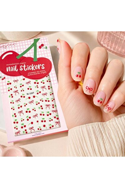 Jumbo Set stickere decorative pentru unghii – manichiură creativă în câteva m...