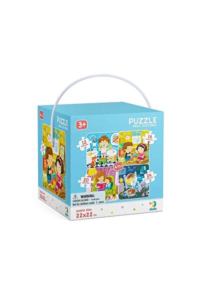 Generic Dodo Toys My Daily Routine Puzzle, 4 in 1