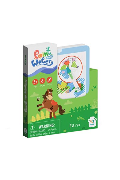 Generic Dodo Toys Water Coloring Book, Farm