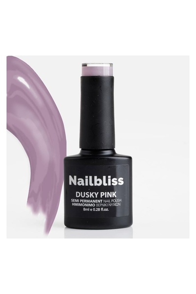 nailbliss Ojă semipermanentă Lila, 8 ml – culoare intensă, luciu și rezistență
