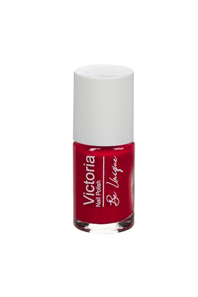 Victoria Ojă clasică pentru unghii, nuanță roșu, 6 ml – culoare intensă și ma...