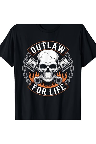 17 seramik [Skull Tee] Men'S Graphic Tee Featuring Skull Pistons Design, Perf...