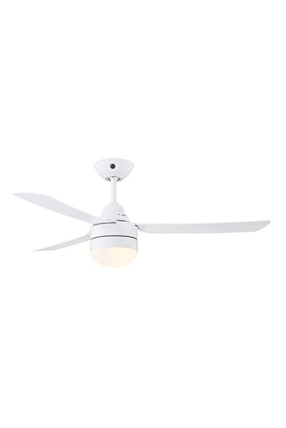 Bayside Megara Ανεμιστήρας Οροφής 122cm με Φως και Τηλεχειριστήριο Λευκός